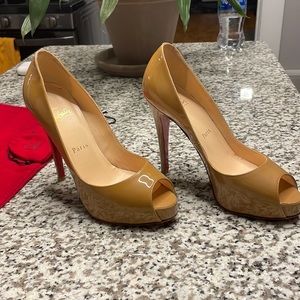 Christian Louboutin Women's Shoes Christian Louboutin New Very Prive 120 Patent